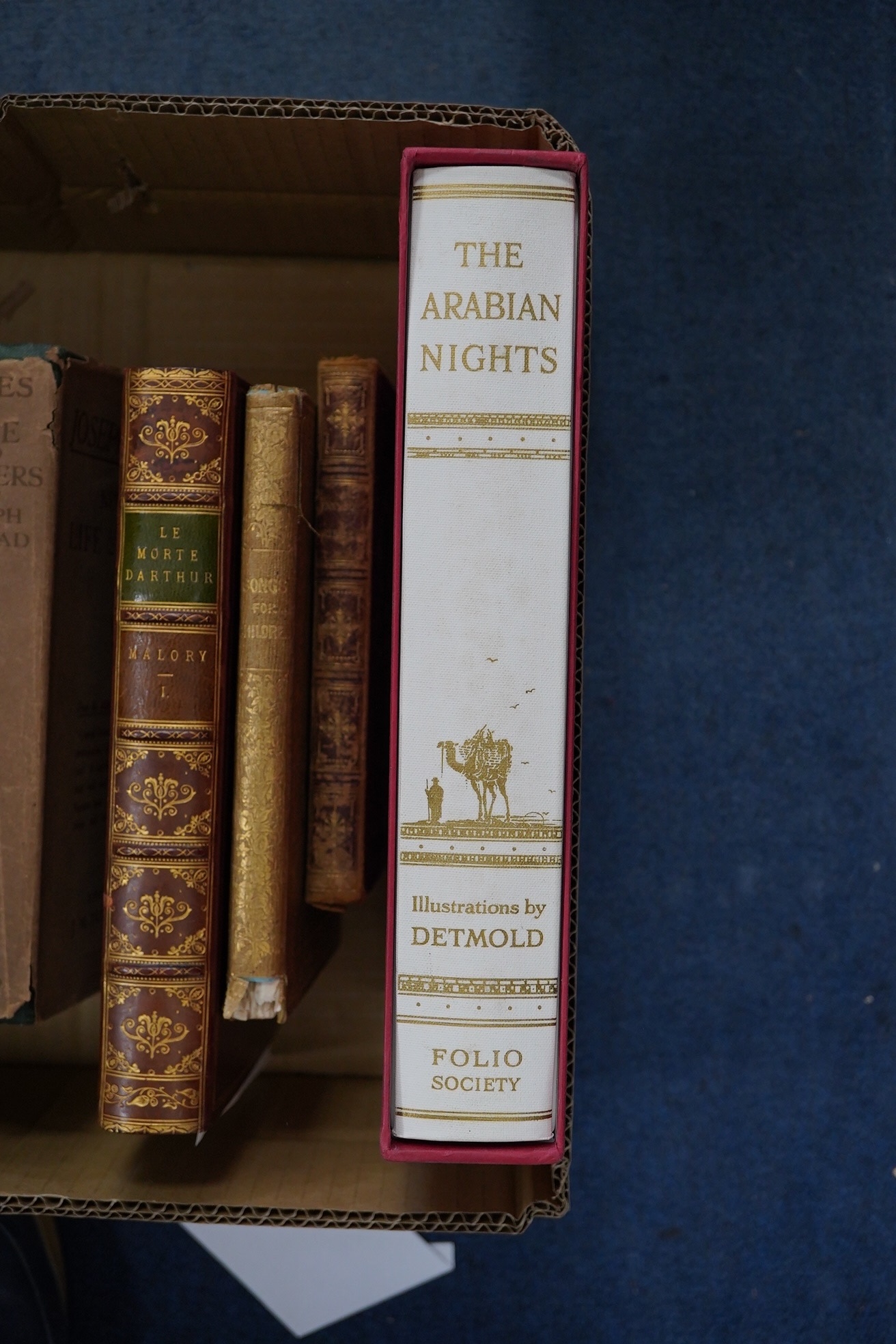 Doyle, Arthur Conan - The British Campaign in France and Flanders ... (mixed editions), 6 vols. folded maps (some coloured), others (and plans) in text; original gilt lettered cloth. (1920); sold with a few other books (